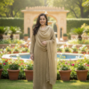 noor beige embroidered suit set noor beige embroidered suit set