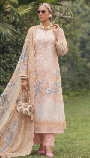 🌸 house of kaur – premium linen suit set (151b)