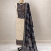 royal indigo muslin suit set for women | premium designer ethnic wear – house of kaur