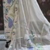 boutique style pure cotton suit set with lace work & designer dupatta