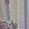 ivory cotton suit set with thread work & self woven dupatta | house of kaur